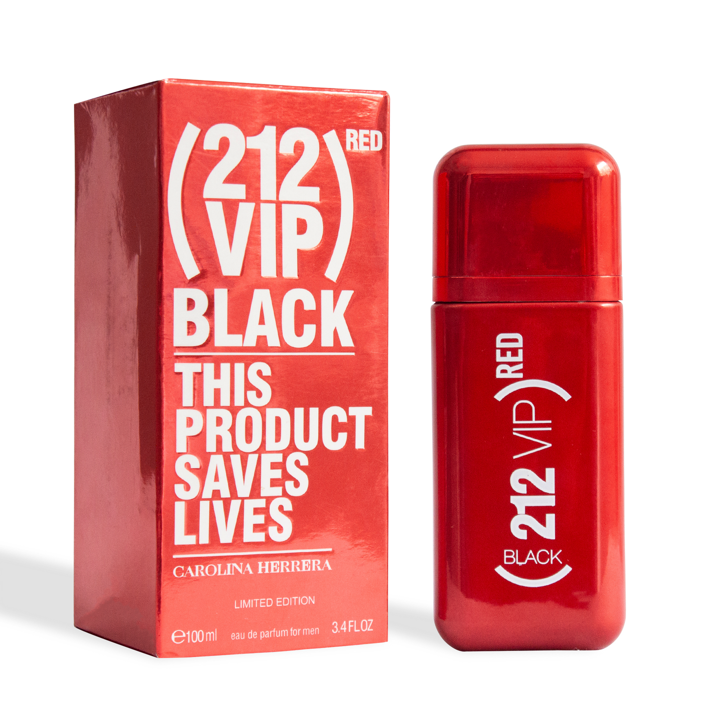 Perfume Inspirado 1.1 212 Vip Black Red 100 ml