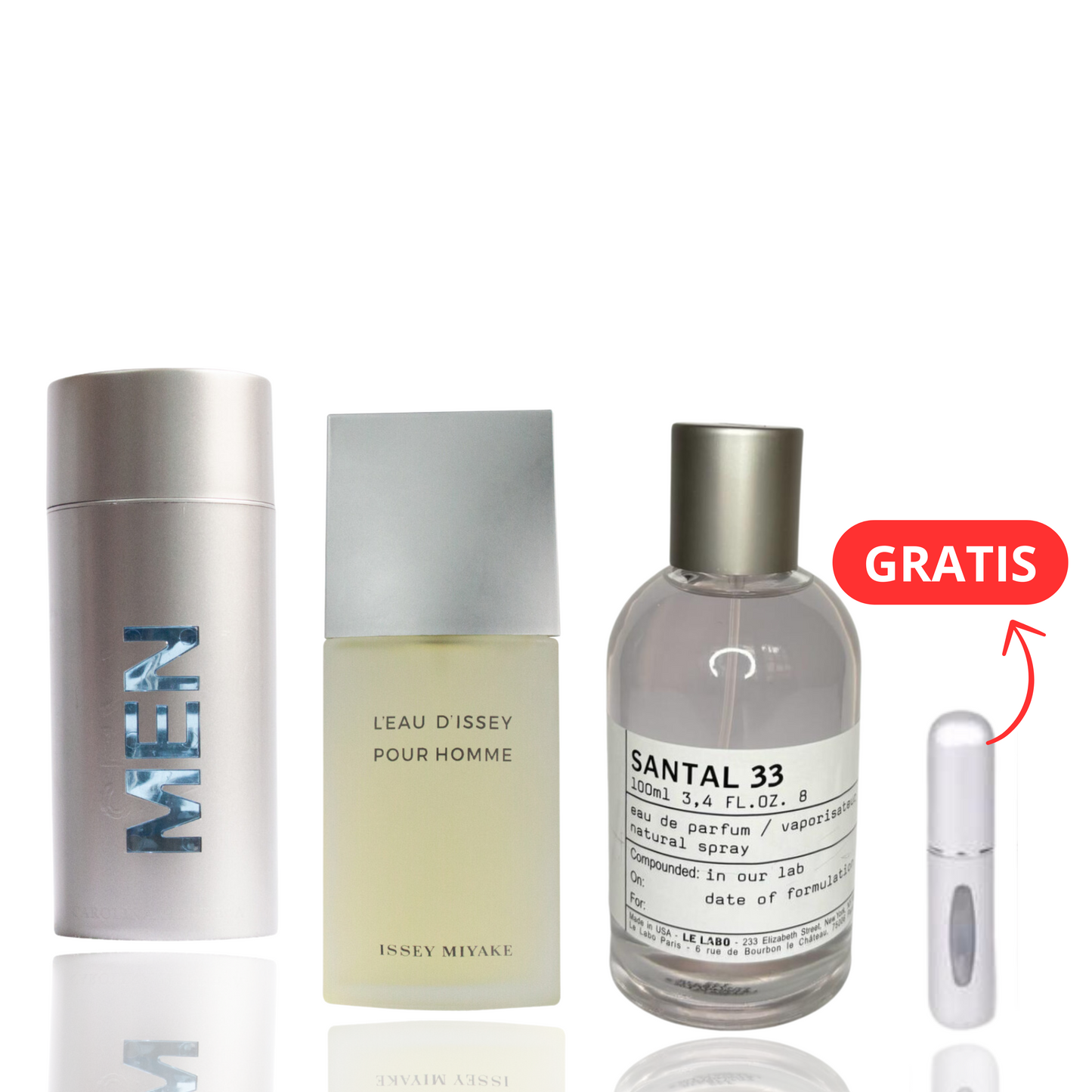 Combo Especial: Santal 33, 212 NYC, Issey Men