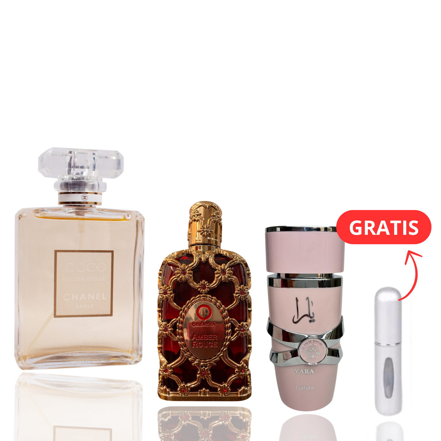 Combo Especial: Orientica Rouge, Yara, Coco