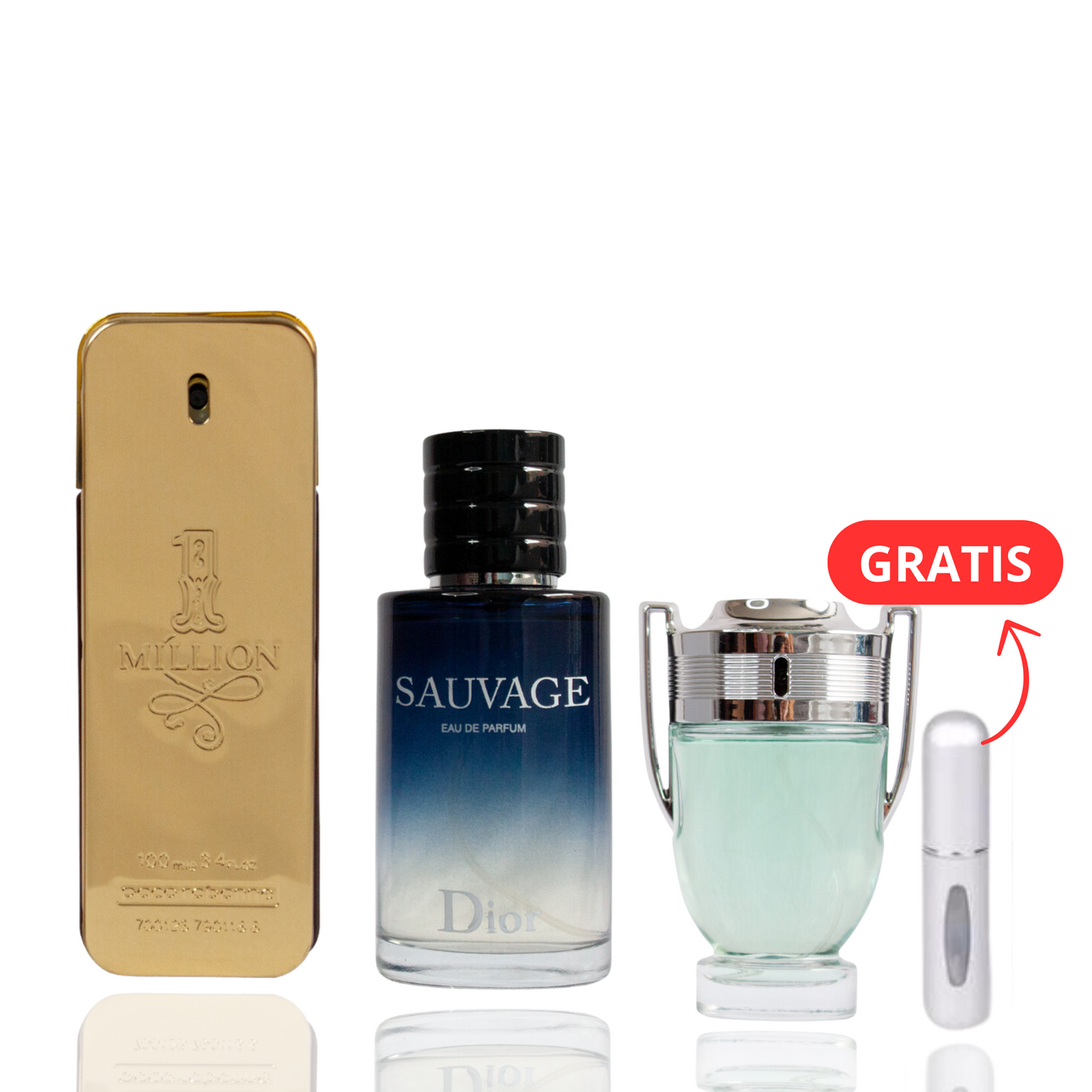Combo Especial: Sauvage, Invictus, One Million