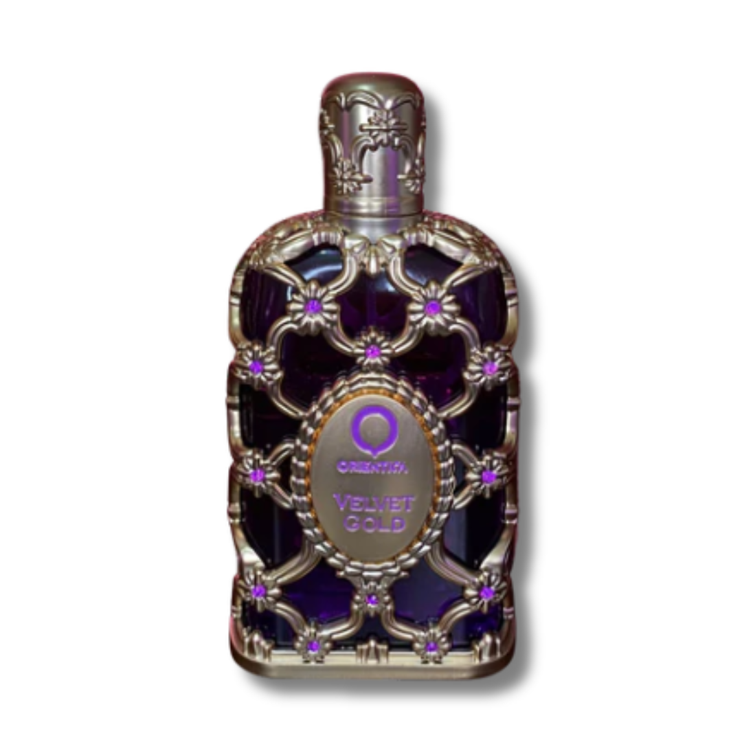 Perfume Inspirado 1.1 Orientica Velvet Gold (morada) Caja 80 ml