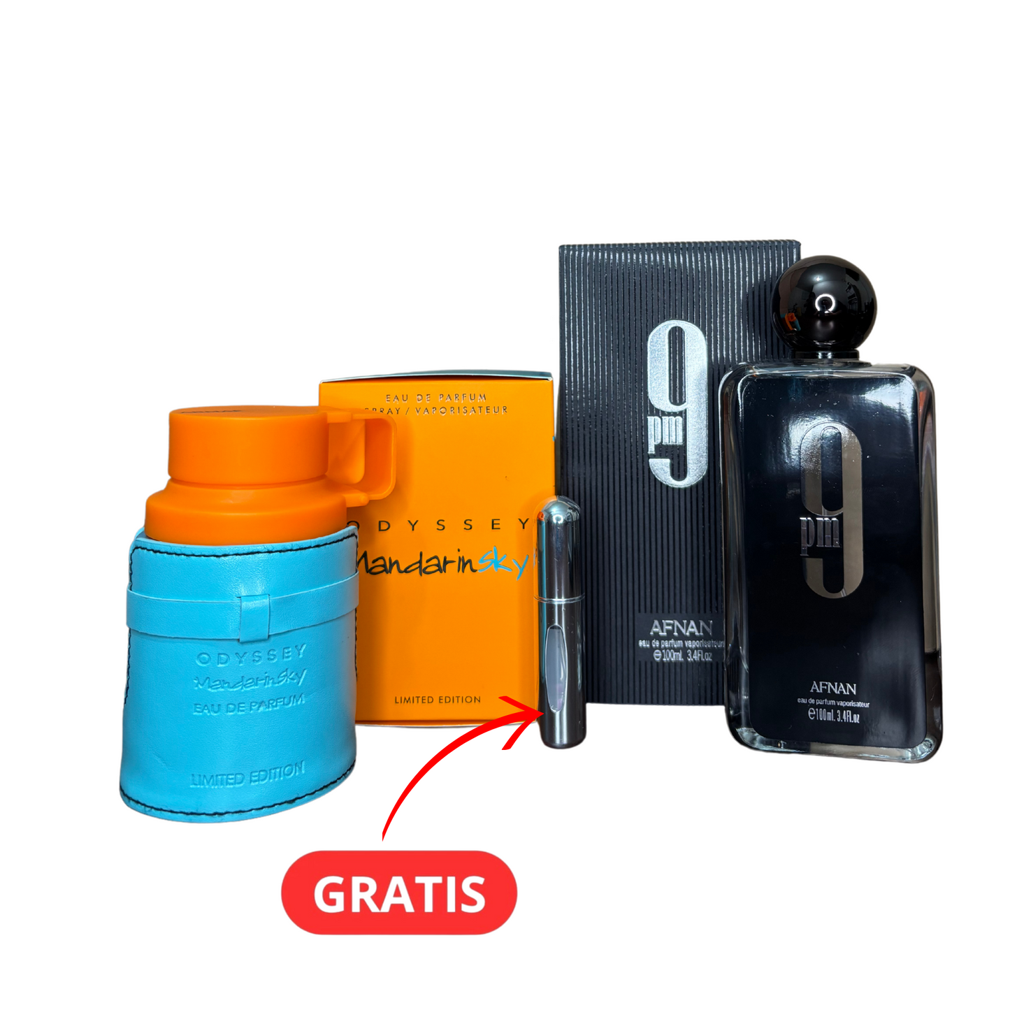 Combo de locura Sky Mandarin & 9 pm hombre